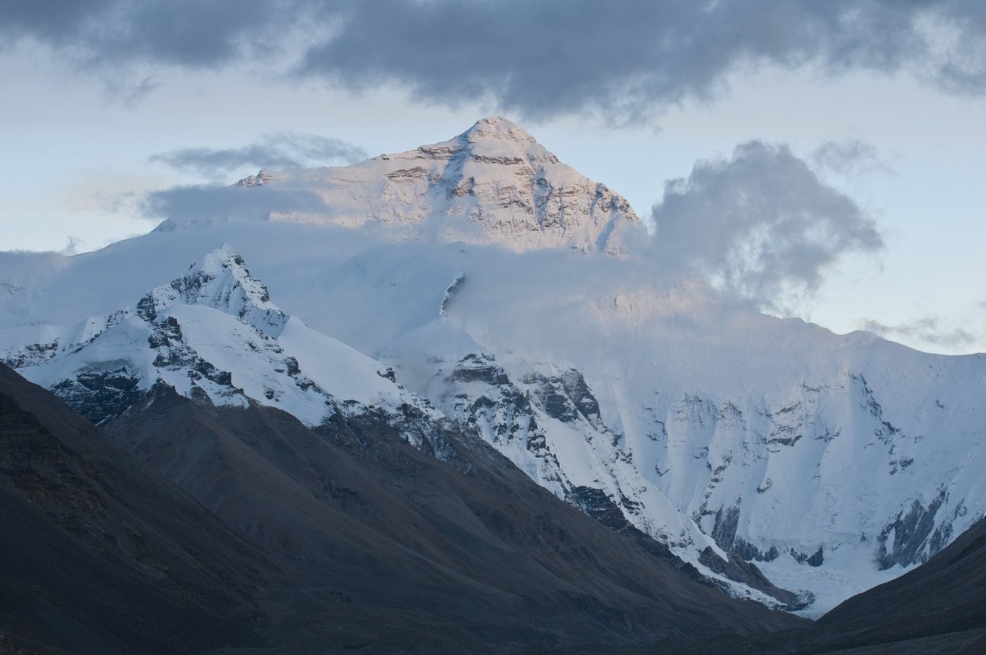 Pohled na Mount Everest 