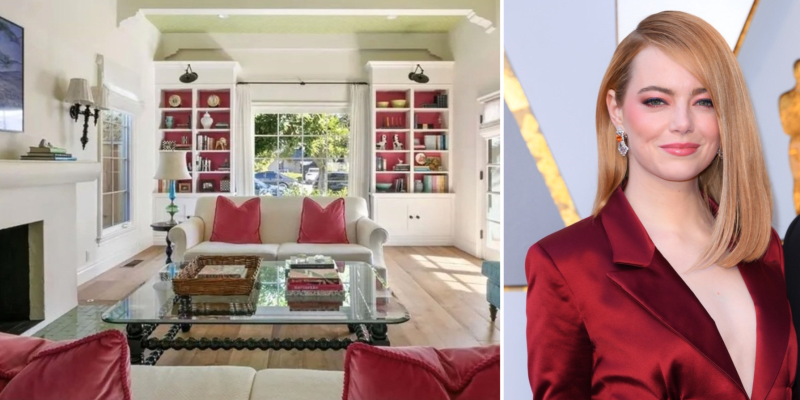 Herečka Emma Stone prodává luxusní dům v Los Angeles.