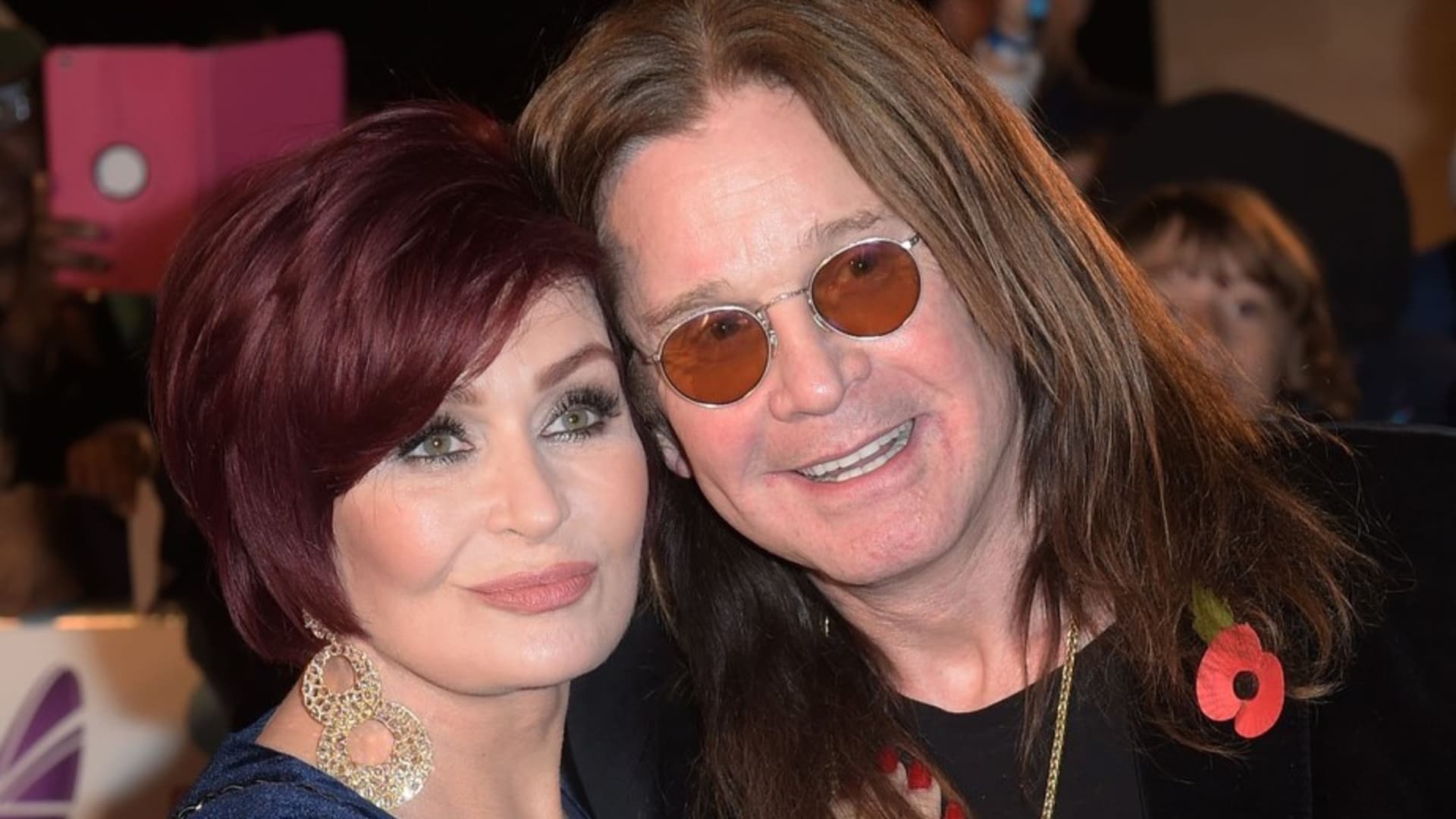Sharon Osbourne s manželem Ozzym. 