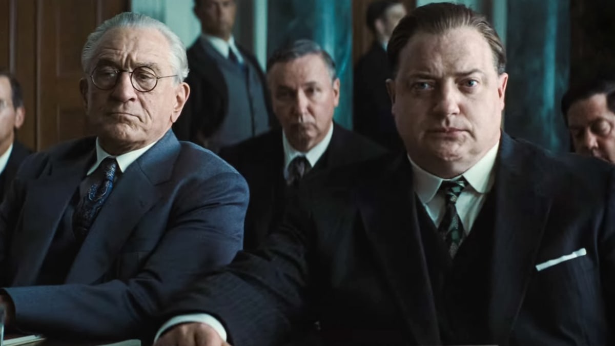 Robert De Niro a Brendan Fraser ve filmu Zabijáci rozkvetlého měsíce