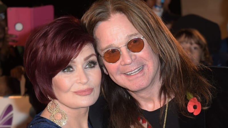 Sharon Osbourne s manželem Ozzym. 