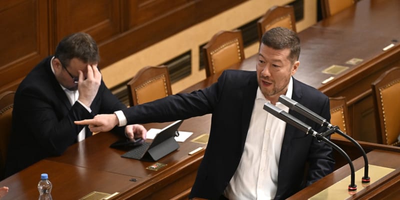 Tomio Okamura ve Sněmovně