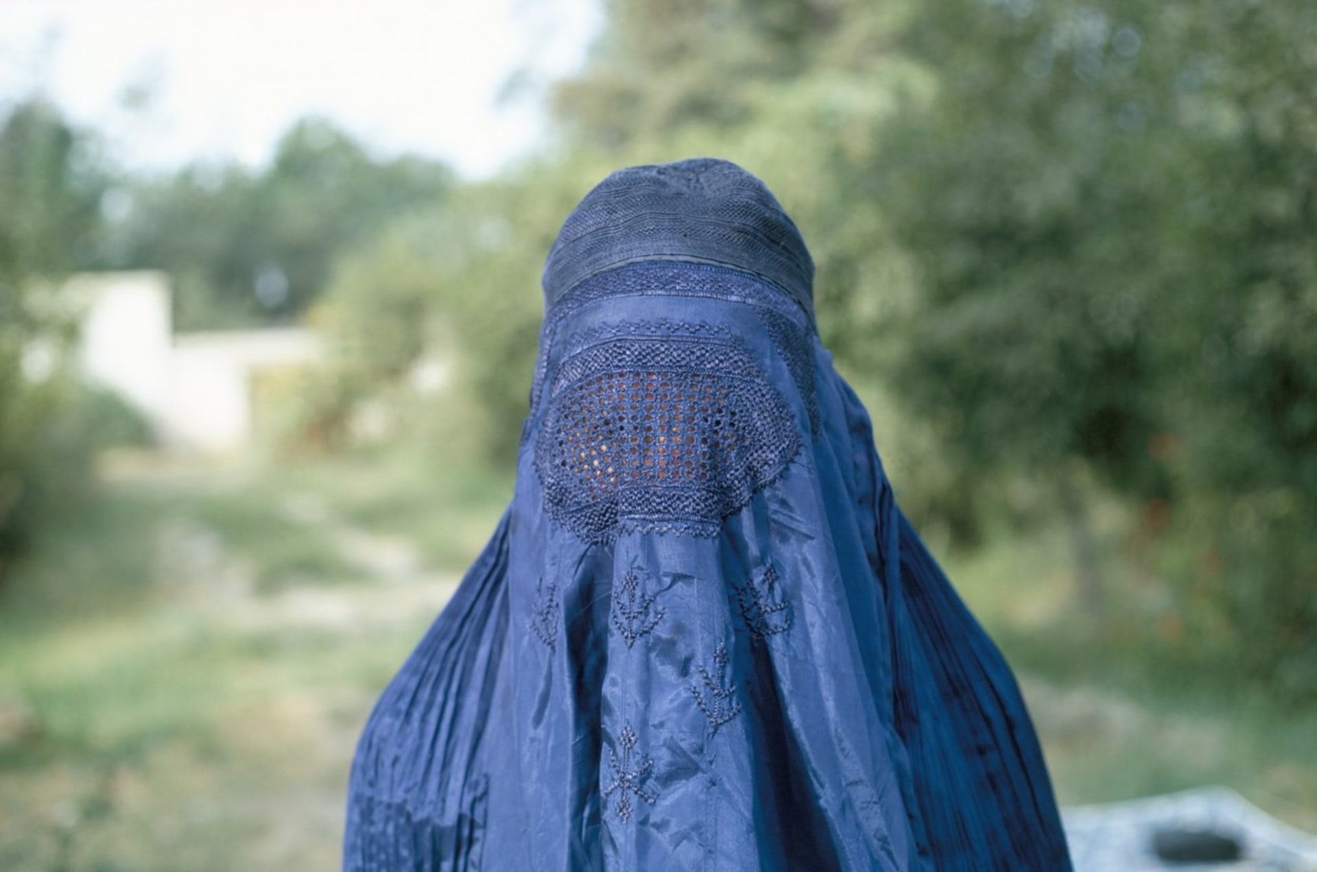 Burka, typické oblečení muslimských žen