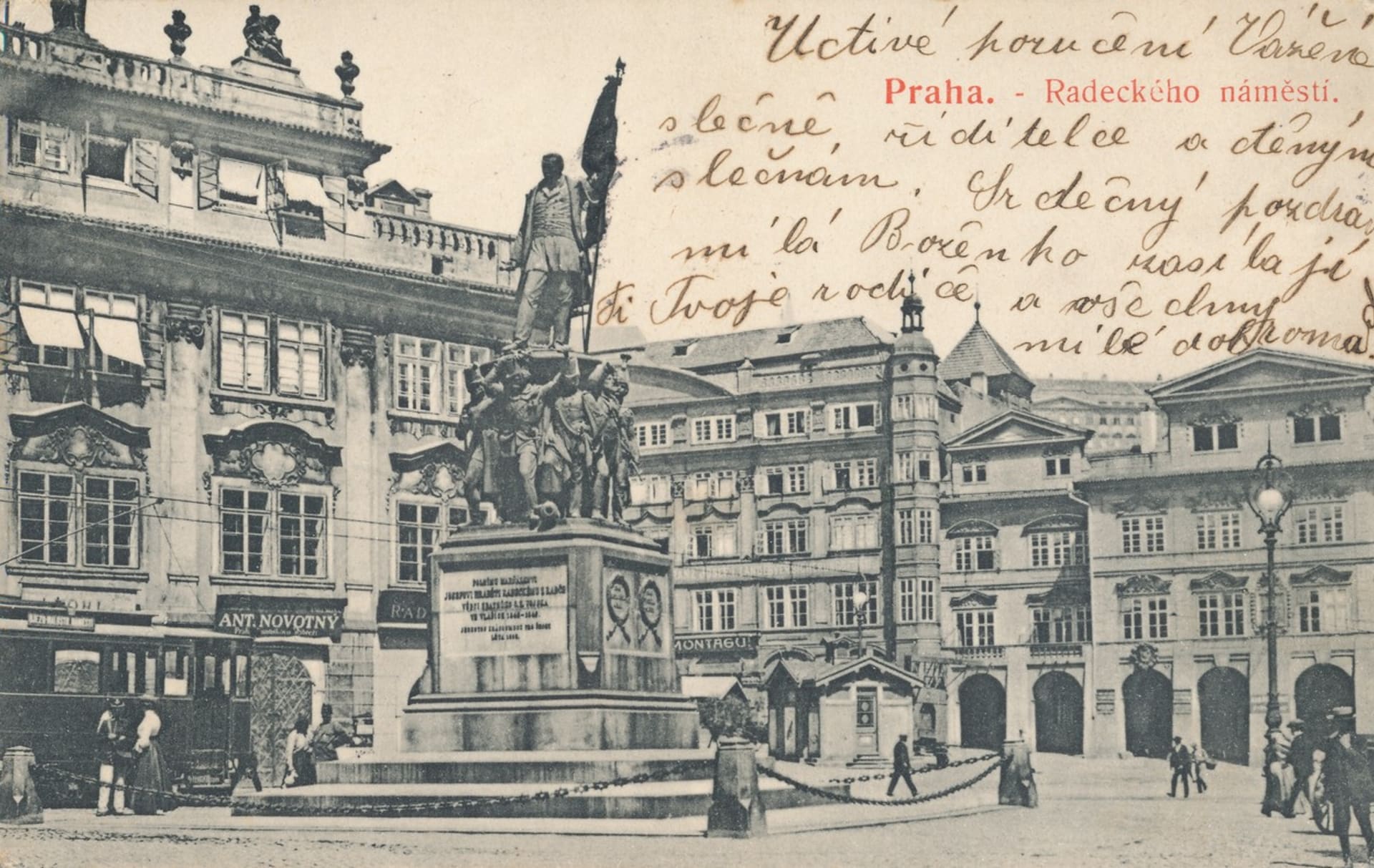V Praze se znovu začalo diskutovat o možném návratu sochy maršála Radeckého na Malostranské náměstí
