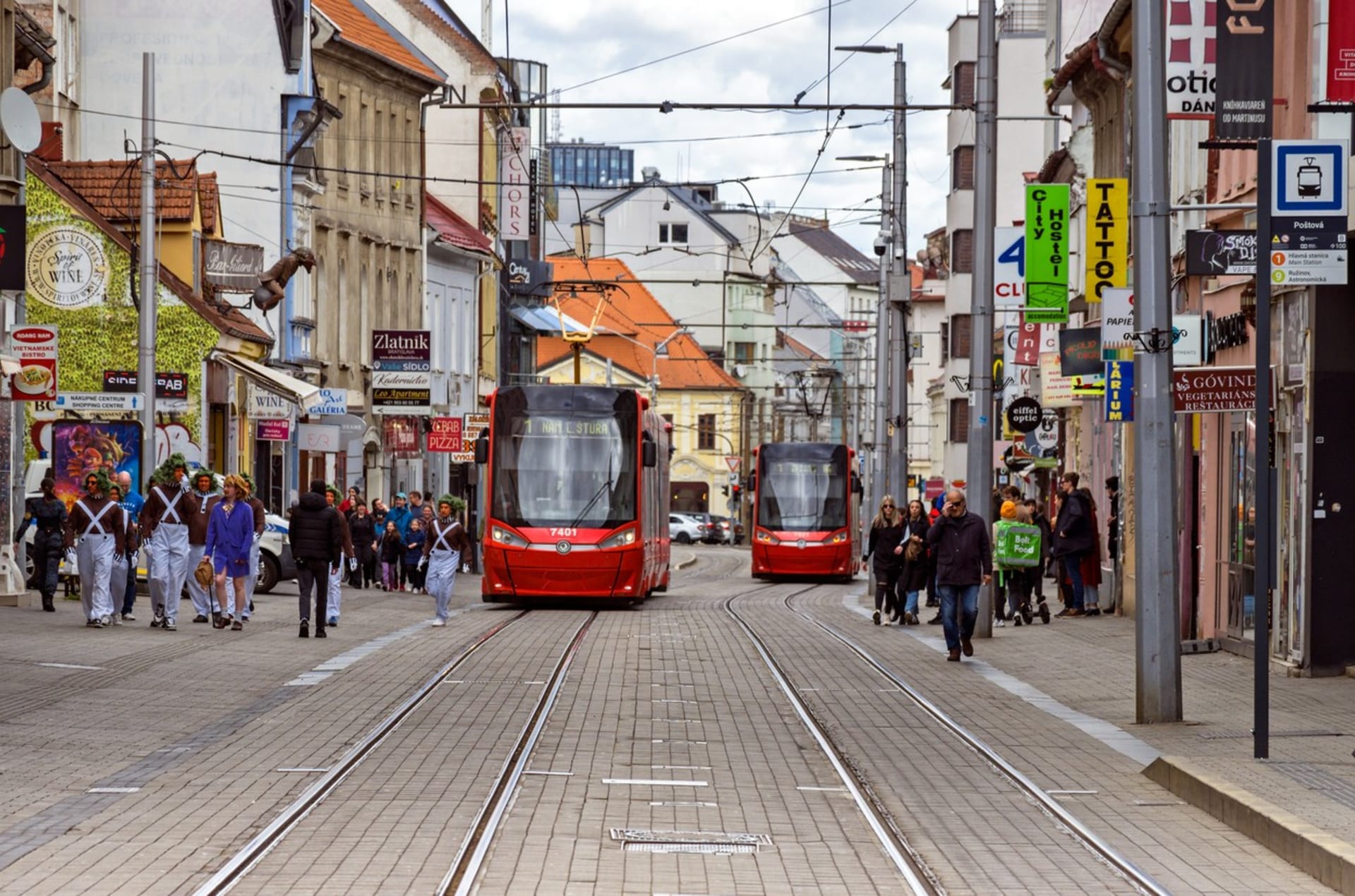 Tramvaj v Bratislavě (ilustrační foto)