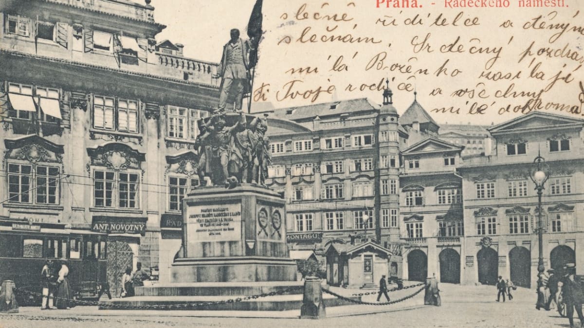 V Praze se znovu začalo diskutovat o možném návratu sochy maršála Radeckého na Malostranské náměstí
