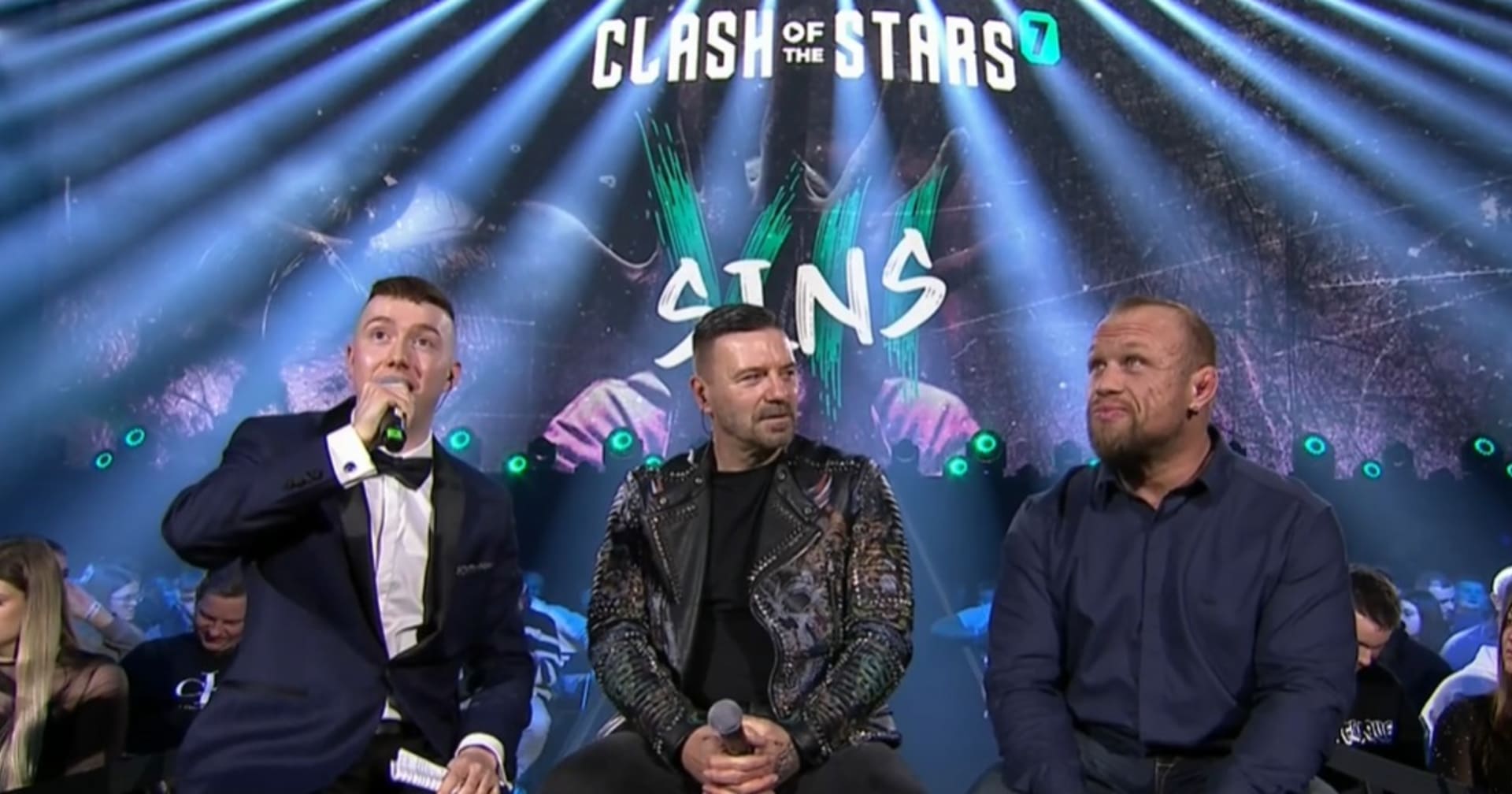 Tomáš Řepka a Filip Grznár na večeru Clash of the Stars. 