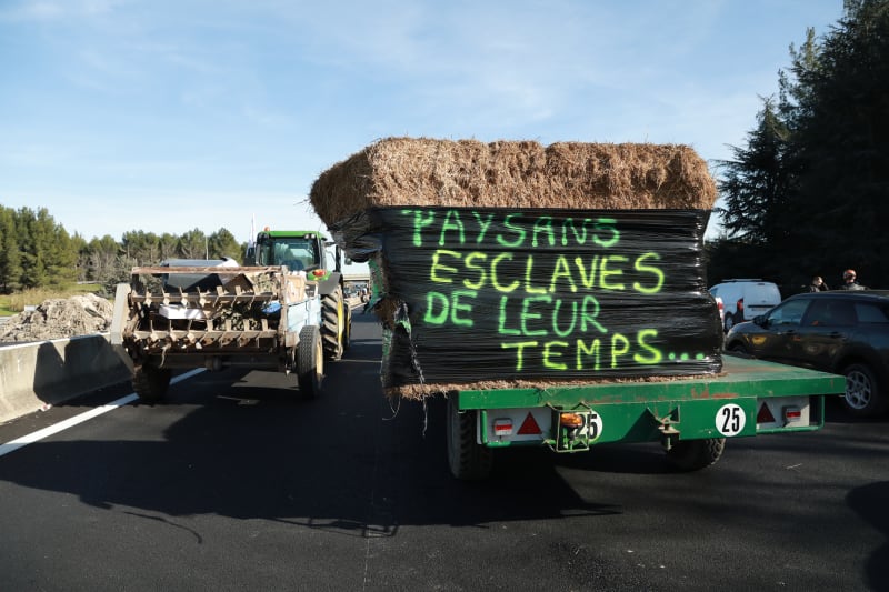 Protesty francouzských farmářů