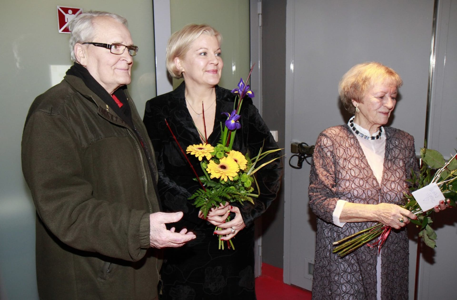 Helena se svými rodiči, matkou Naděždou a otcem Vladimírem. 