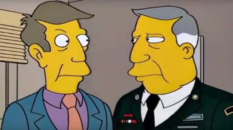 Simpsonovi - epizoda Ředitel Skinner a seržant Skinner