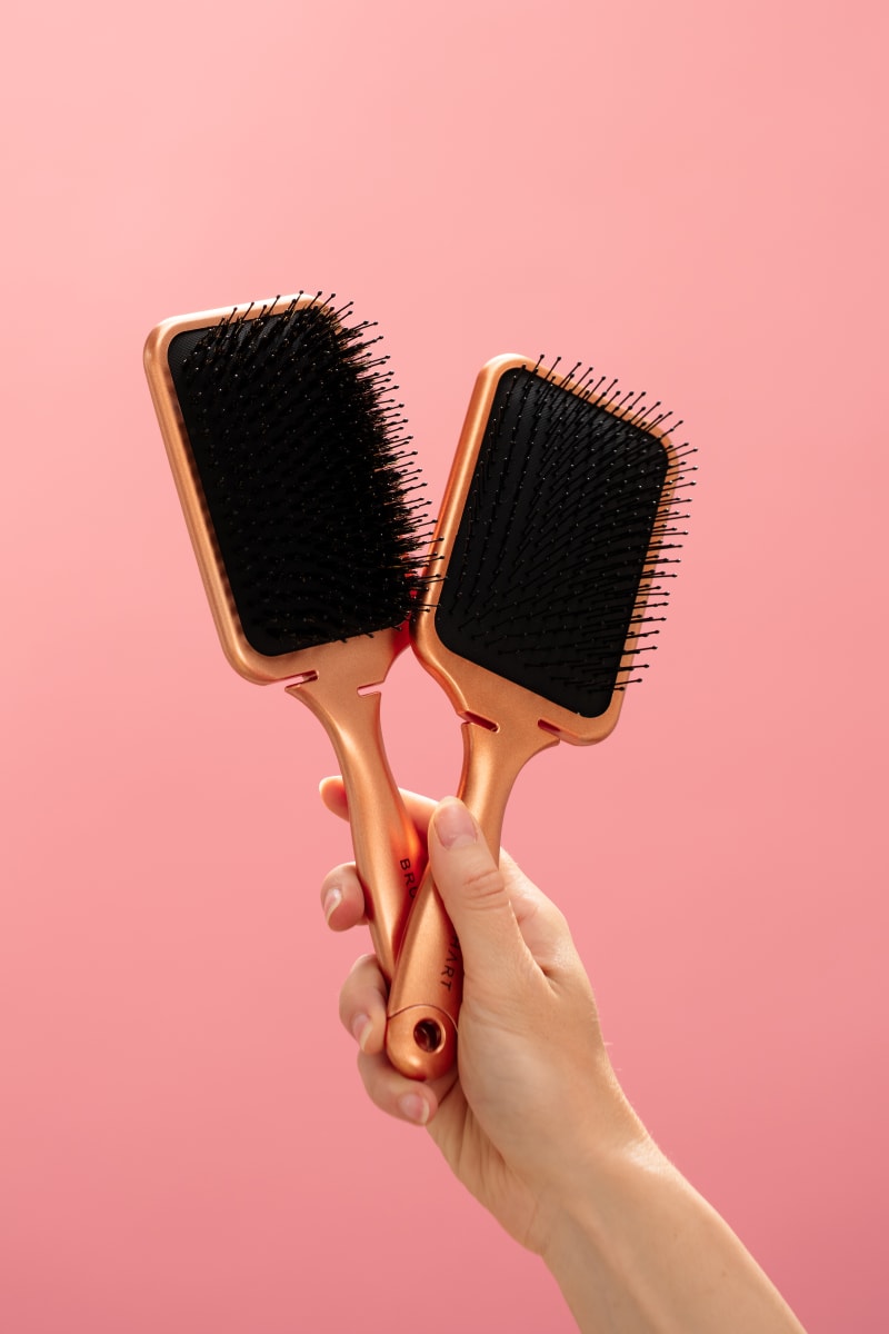 Kartáč BrushArt Hair Boar Bristle Paddle Hairbrush