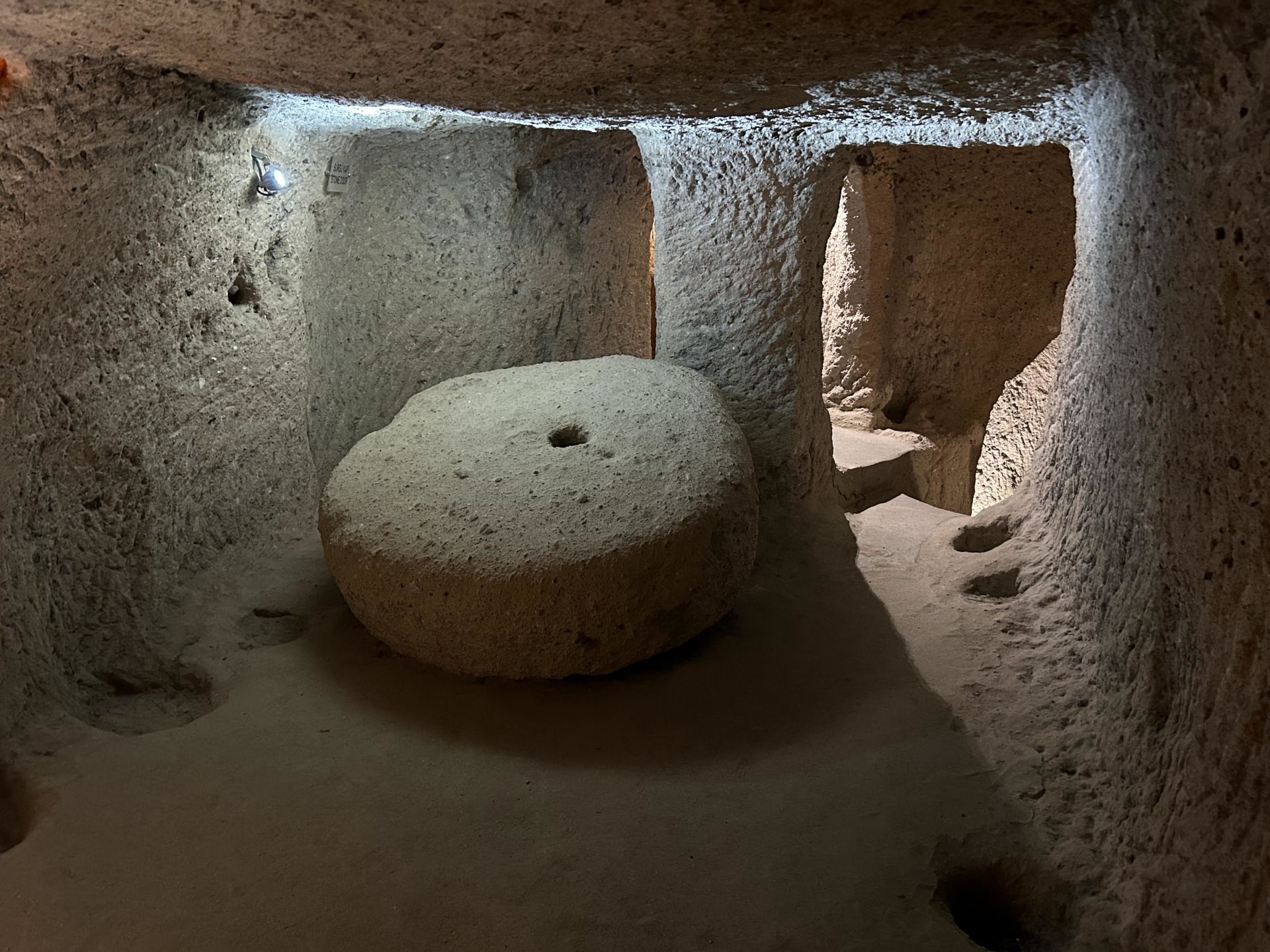 Podzemní město Kaymakli najdete rovněž na seznamu UNESCO.