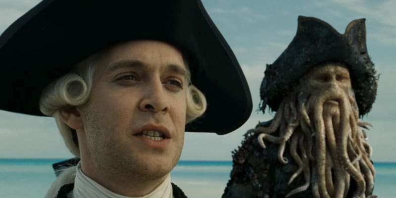 Tom Hollander ve filmu Piráti z Karibiku: Truhla mrtvého muže