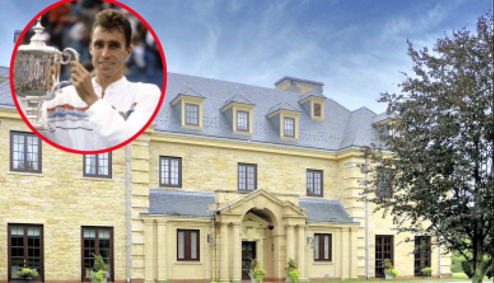 Tenisová legenda Ivan Lendl prodal své luxusní panství  za 277 milionů korun.