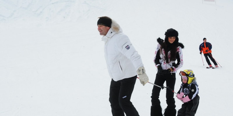 Dcera Andrey Verešové začínala jako malá na lyžích, od devíti let se však věnuje snowboardu.