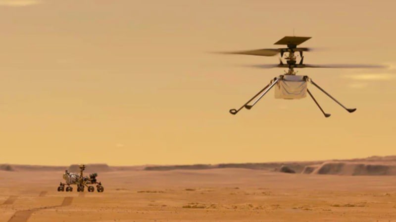 Vrtulník na Marsu havaroval při letu číslo 72. NASA ukázala, co se mu stalo, a rozloučila se s ním