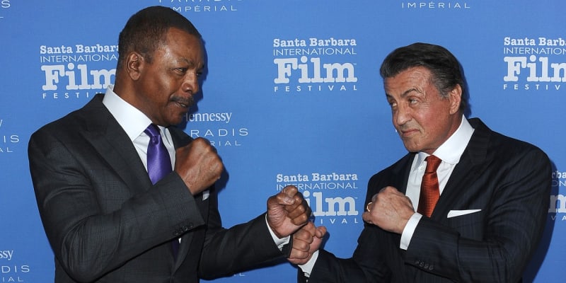 Carl Weathers a Sylvester Stallone
