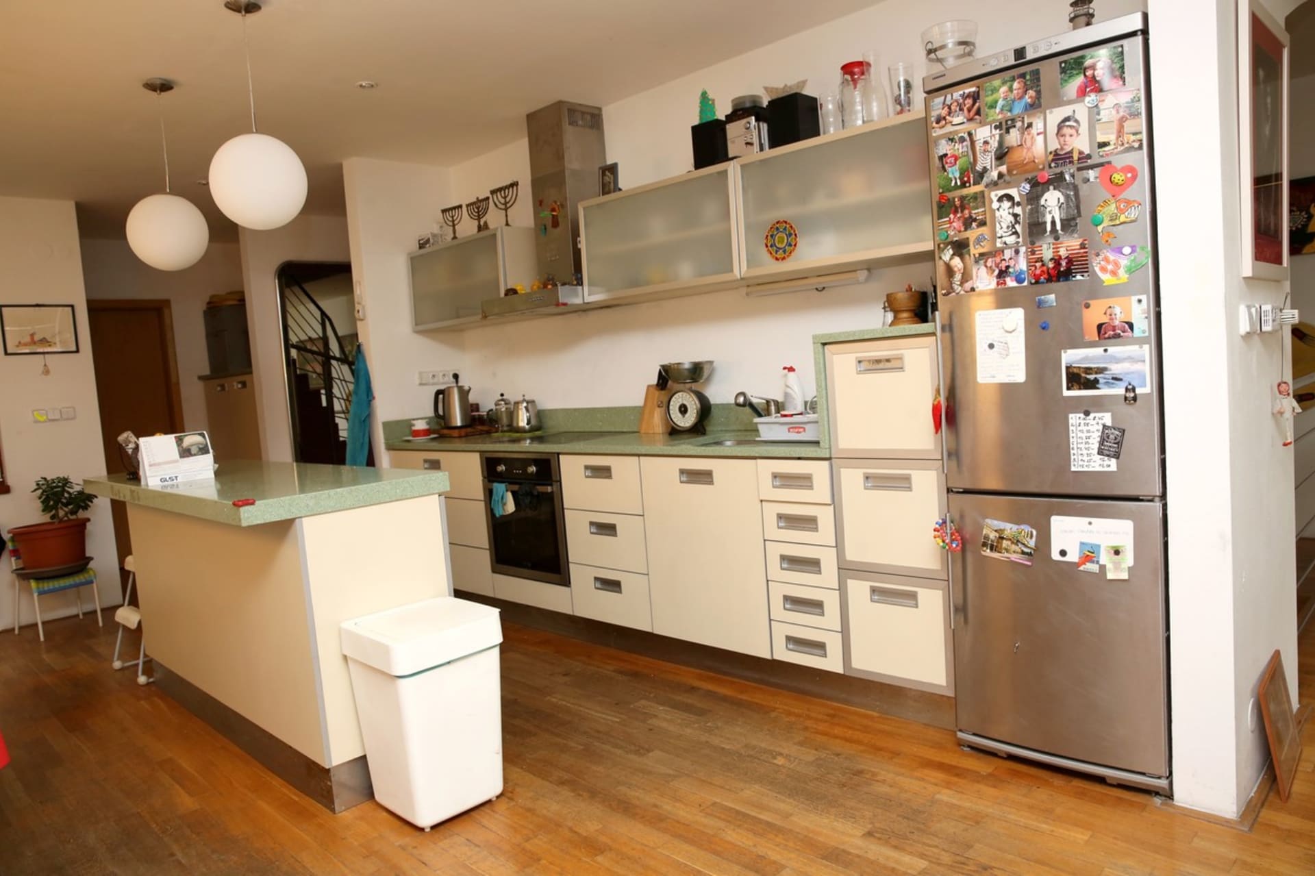 Kuchyně je moderně vybavena. 