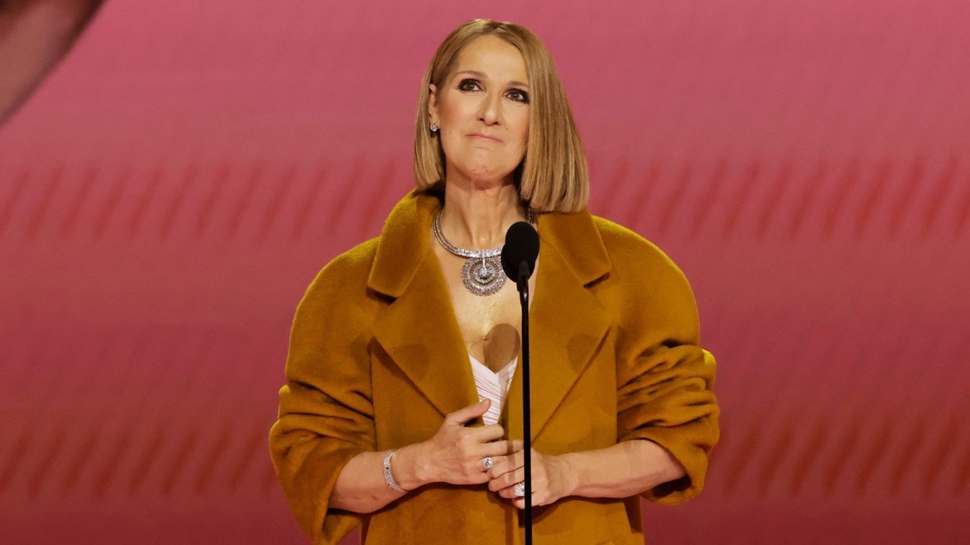 Céline Dion na cenách Grammy. 
