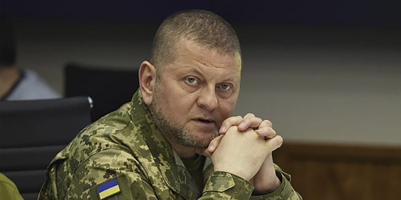 Velitel ukrajinské armády Valerij Zalužnyj