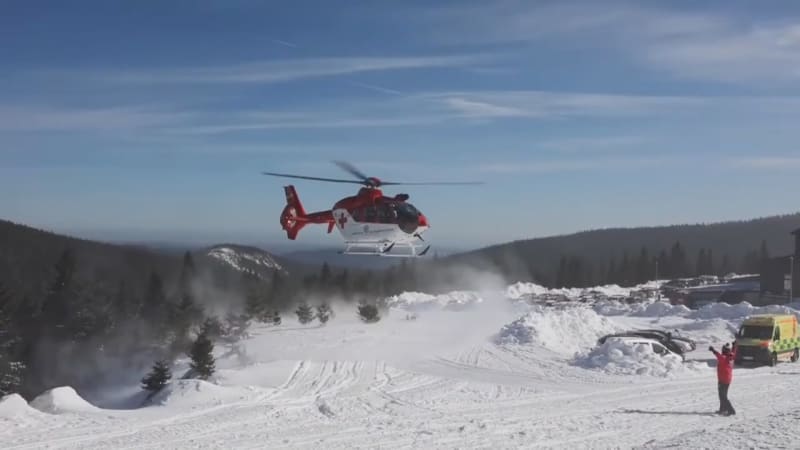 Záchranná helikoptéra