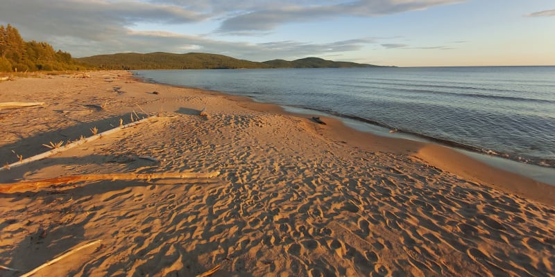 Pláž Stanhope, Národní park Prince Edward Island, PEI, Kanada