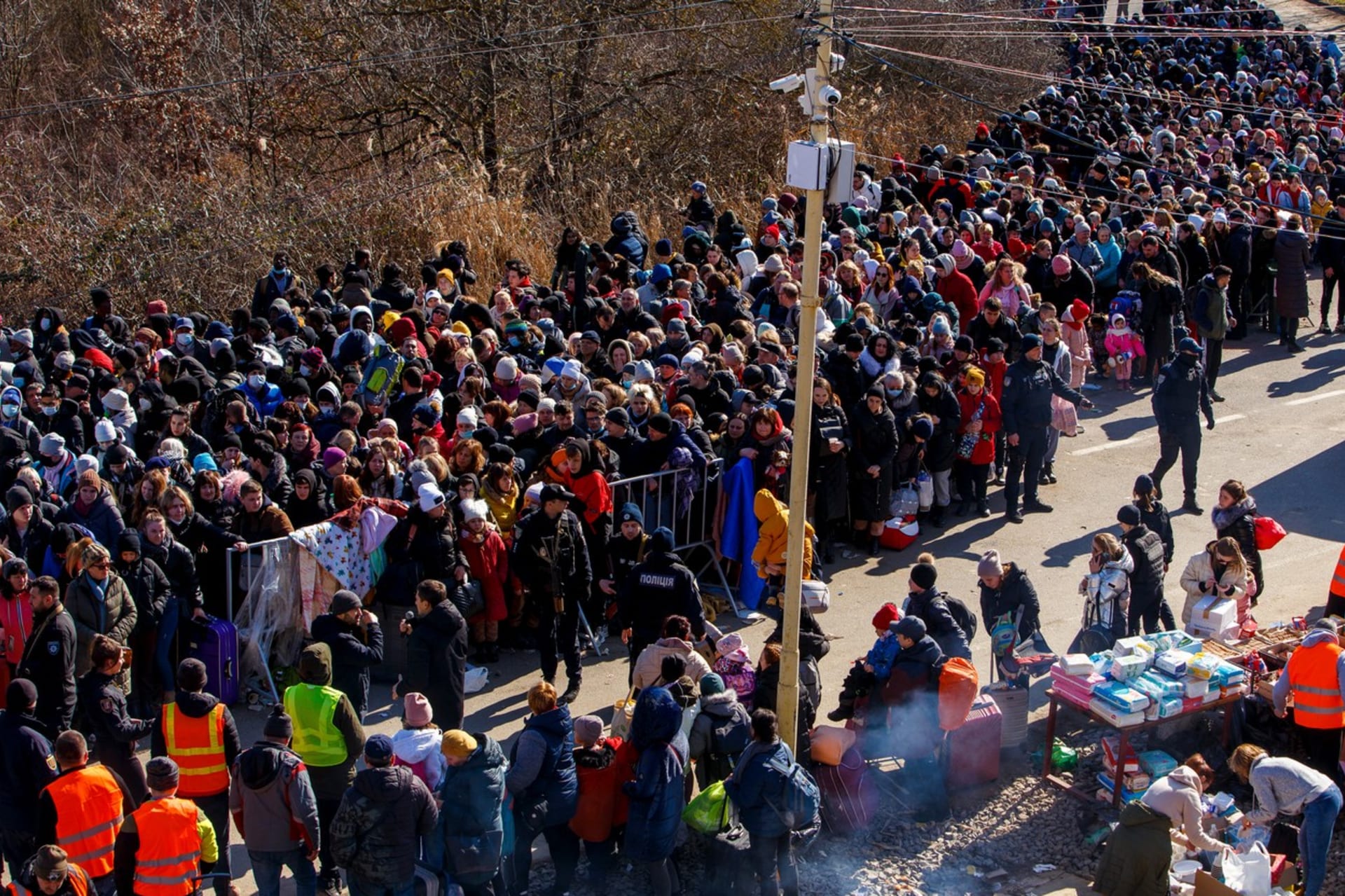 Německo se obává přílivu milionů uprchlíků z Ukrajiny. (Ilustrační foto)