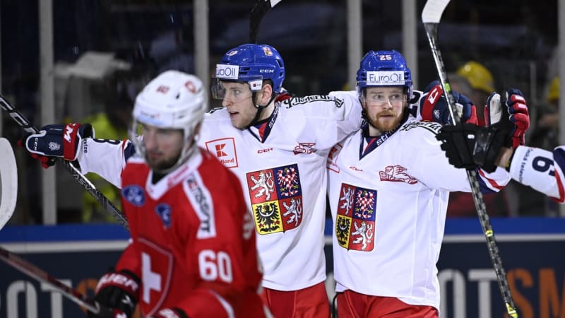 Čeští hokejisté zastavili sérii porážek a porazili Švýcary. Na Švédských hrách skončili třetí