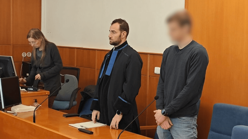 Okresní soud v Chomutově poslal do vězení mladíka, který pod vlivem drog způsobil smrtelnou nehodu u Klášterce nad Ohří (12. 2. 2024).