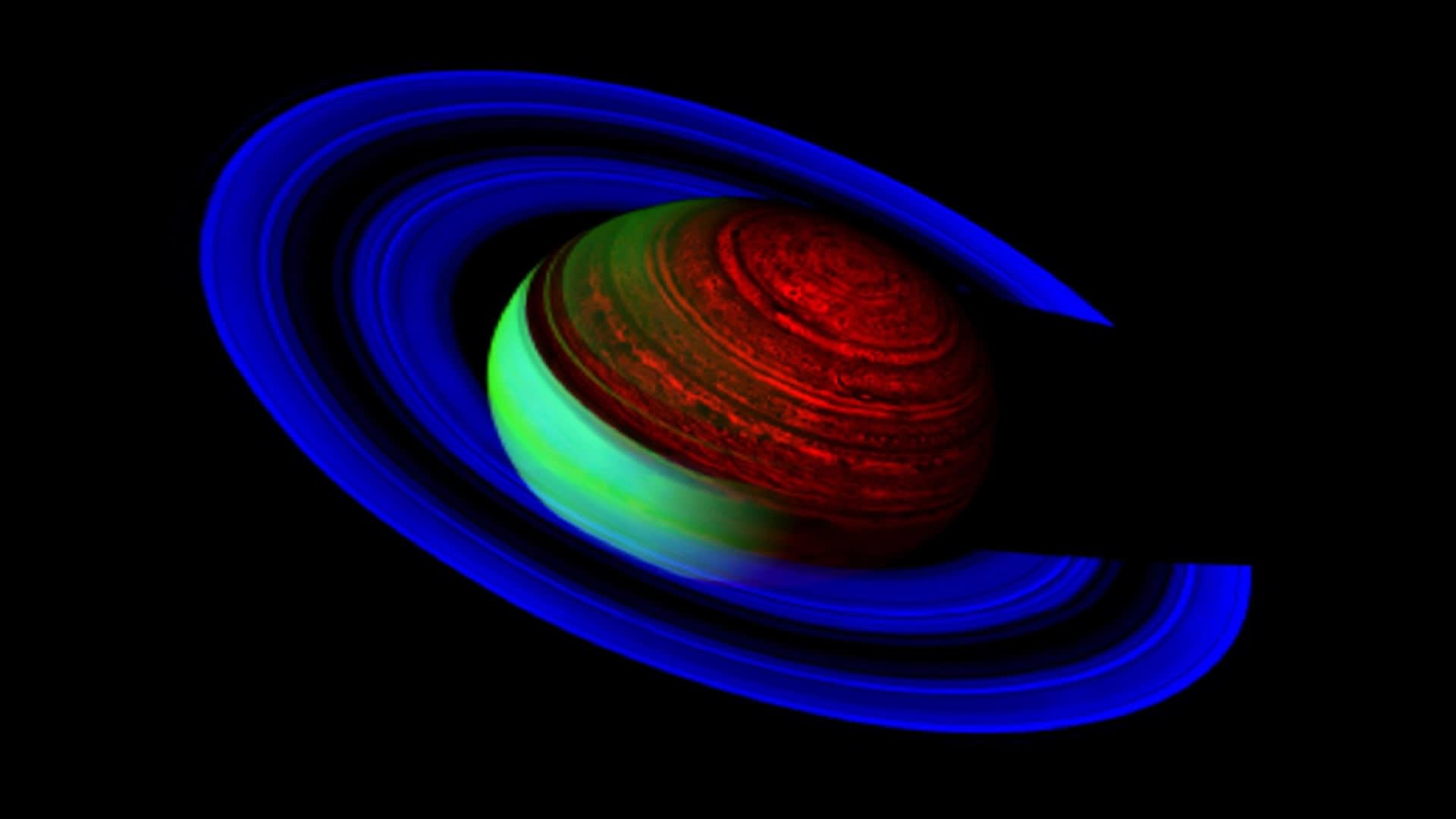 Saturn sužuje gigantická bouře