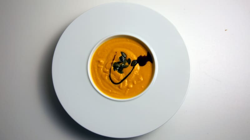 Prostřeno: Pumpkin soup od Simony Míkové