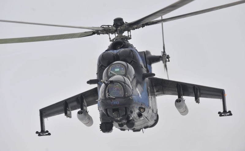 Vrtulníky Mi-24/35 donedávna používala i česká armáda