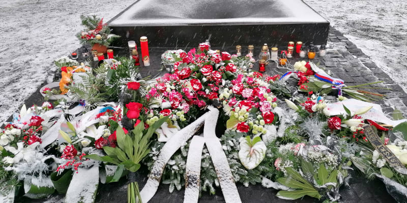 Sedm obětí střelby ve Fakultní nemocnici v Ostravě z roku 2019 uctívá jen anonymní pomník. Jména obětí uvedena nejsou, pozůstalí se na tom nedokázali domluvit. Jejich postoje ale zbytečně ovlivňovali lidé,  kteří anonymní památník doporučovali. 