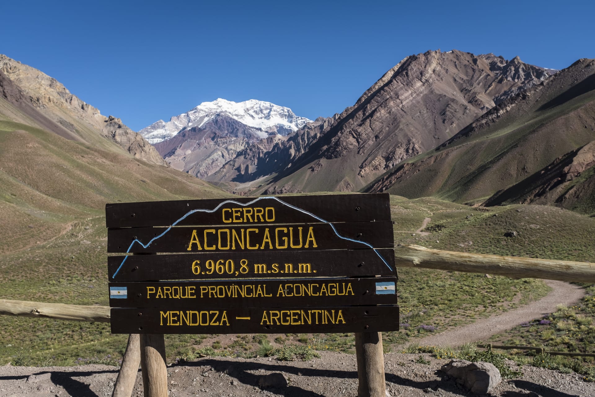Aconcagua je nejvyšší horou Ameriky.