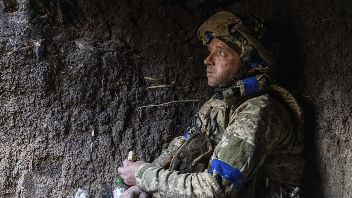 Voják z ukrajinské 3. útočné brigády