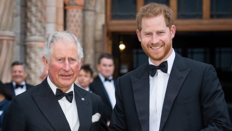Princ Harry se během návštěvy Londýna neuvidí s nemocným otcem. 