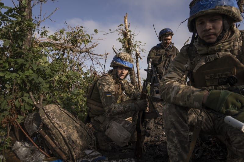 Příslušníci ukrajinské 3. útočné brigády