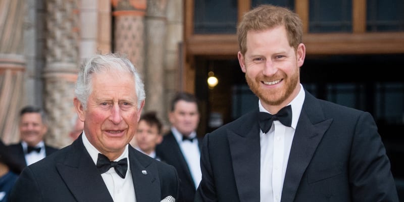 Princ Harry navštívil svého otce poté, co mu byla diagnostikována rakovina. 