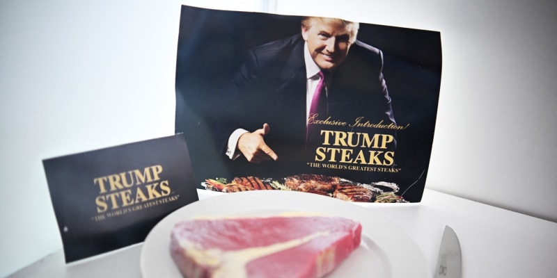 Trumpovy steaky v Muzeu selhání ve Washingtonu