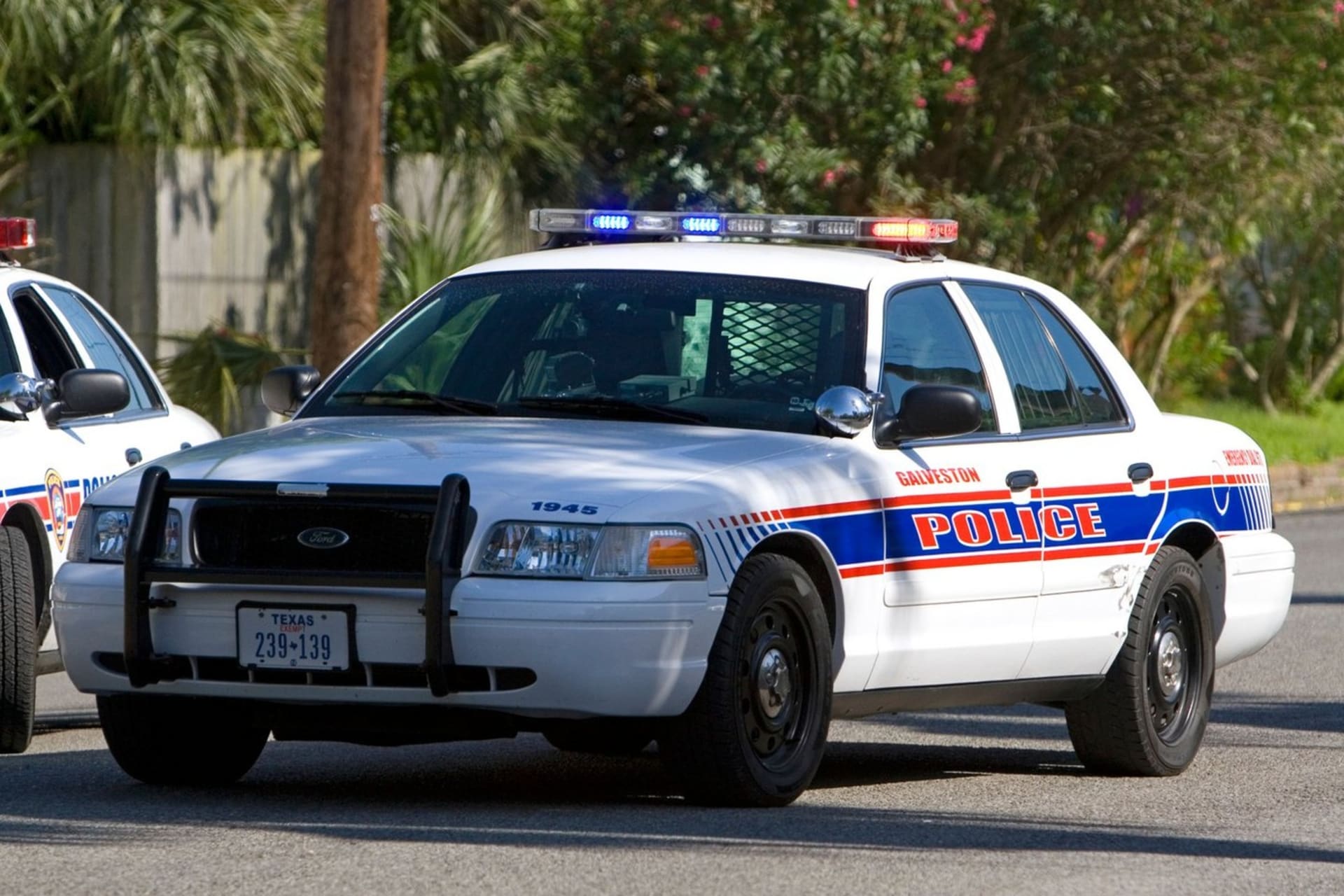 Vůz texaské policie