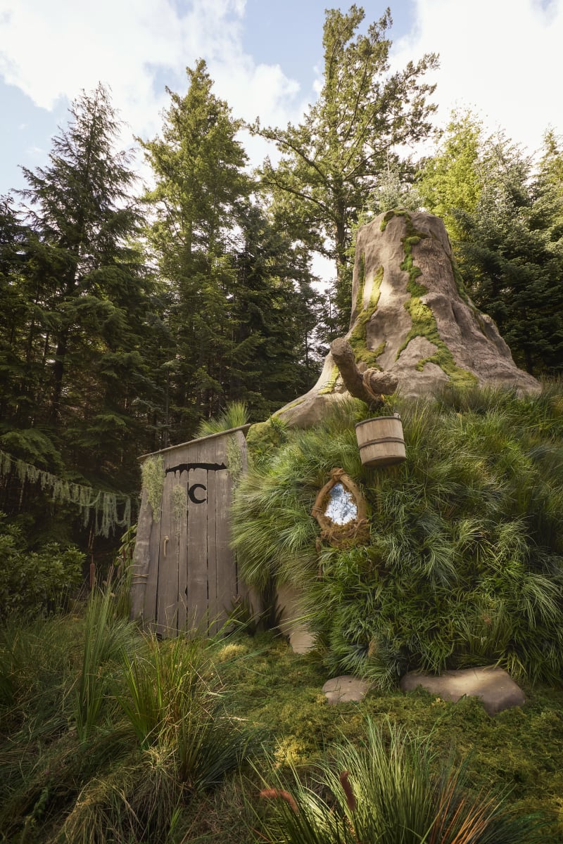 Reálná verze Shrekovy bažiny se nachází v areálu skotské usedlosti Ardverikie.