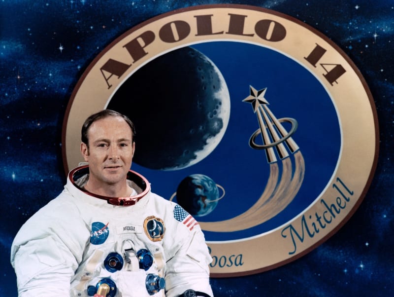 Astronaut Edgar Mitchell před svou cestou na Měsíc 