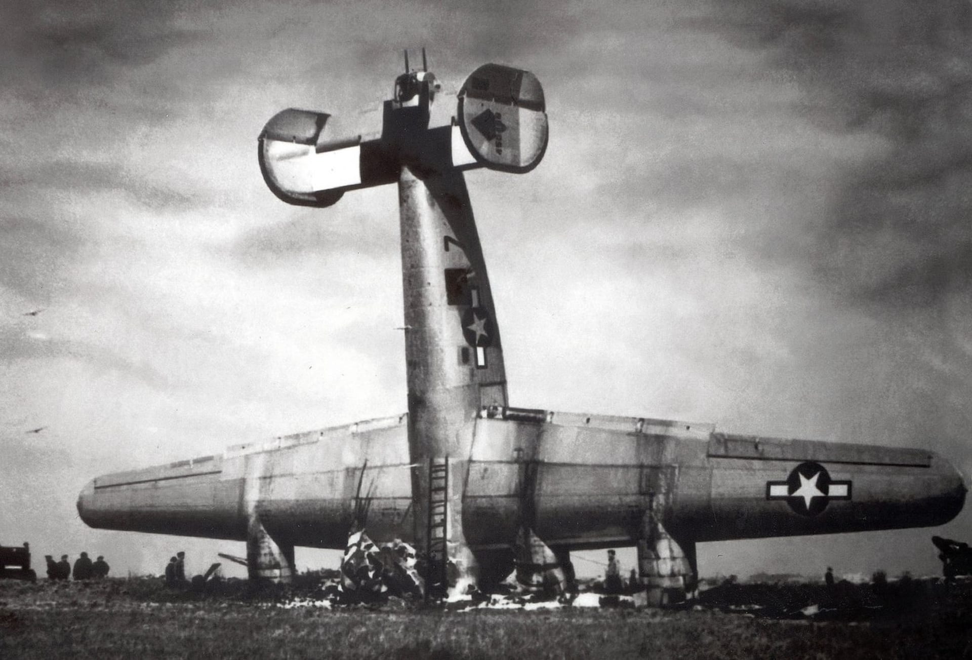 Zničený B-24
