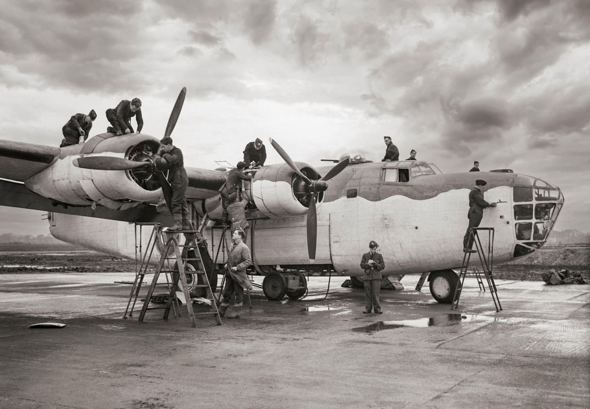 B-24 v Británii