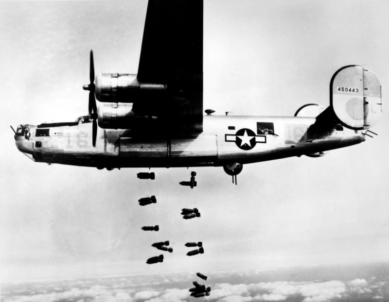 B-24 v akci nad Německem