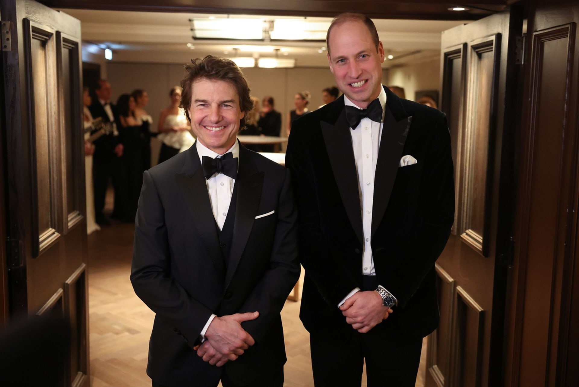 Tom Cruise a princ William