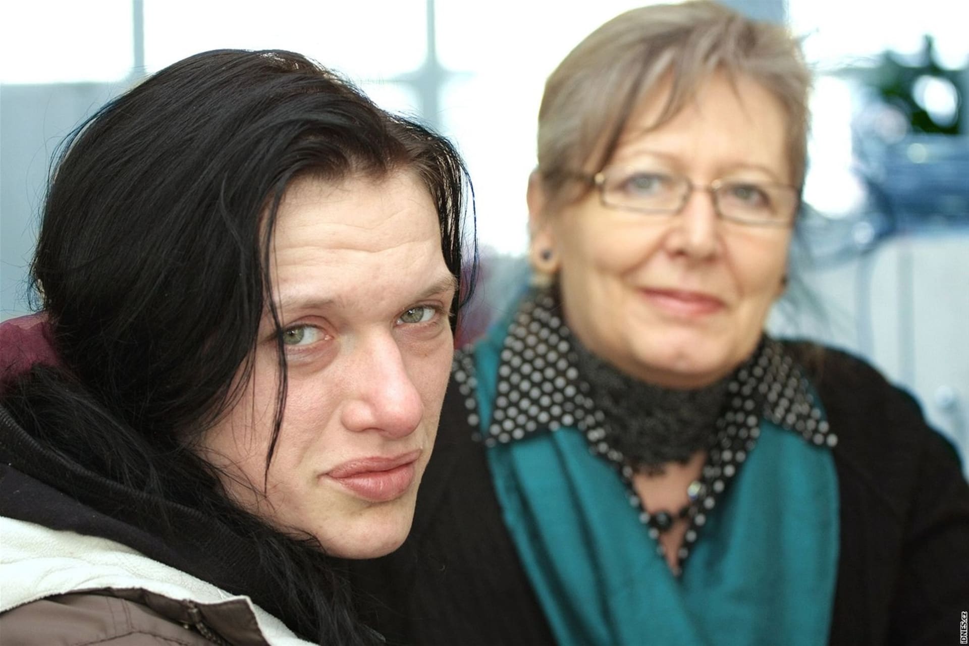 Katka s režisérkou Helenou Třeštíkovou.