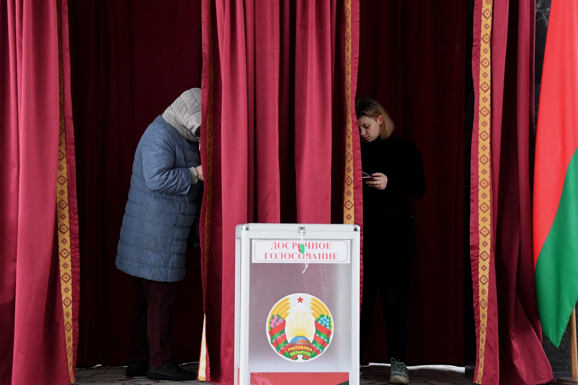 Parlamentní a místní volby v Bělorusku (20. 2. 2024)