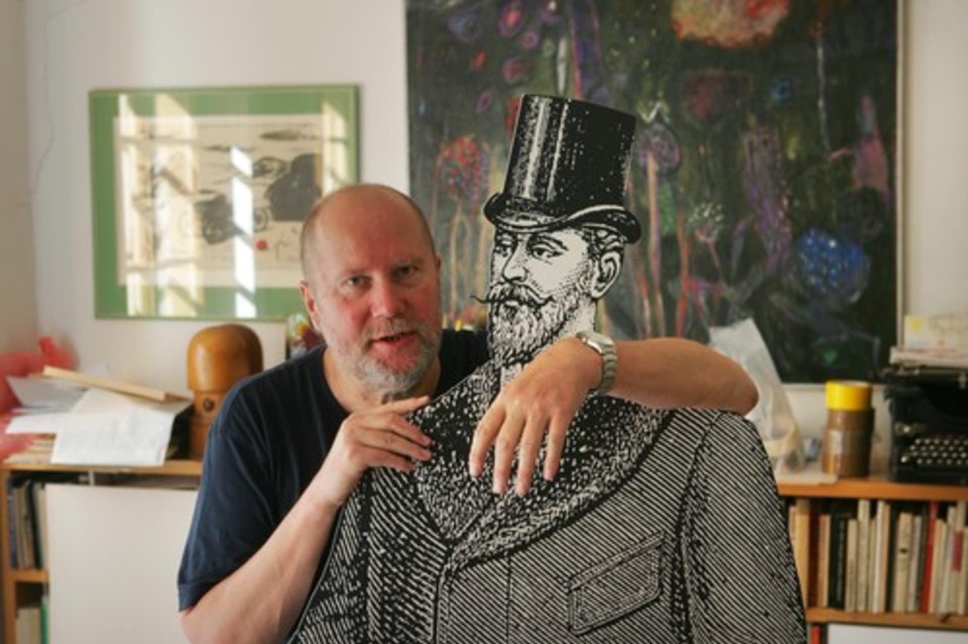 Ilustrátor a karikaturista Václav Johanus