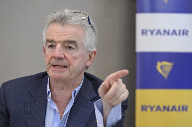 Šéf společnosti Ryanair Michael O'Leary